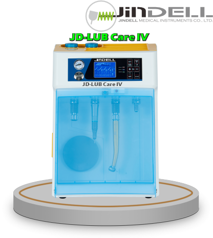 JinDELL JD-LUB Care IV四支牙科手機自動注油保養機正面
