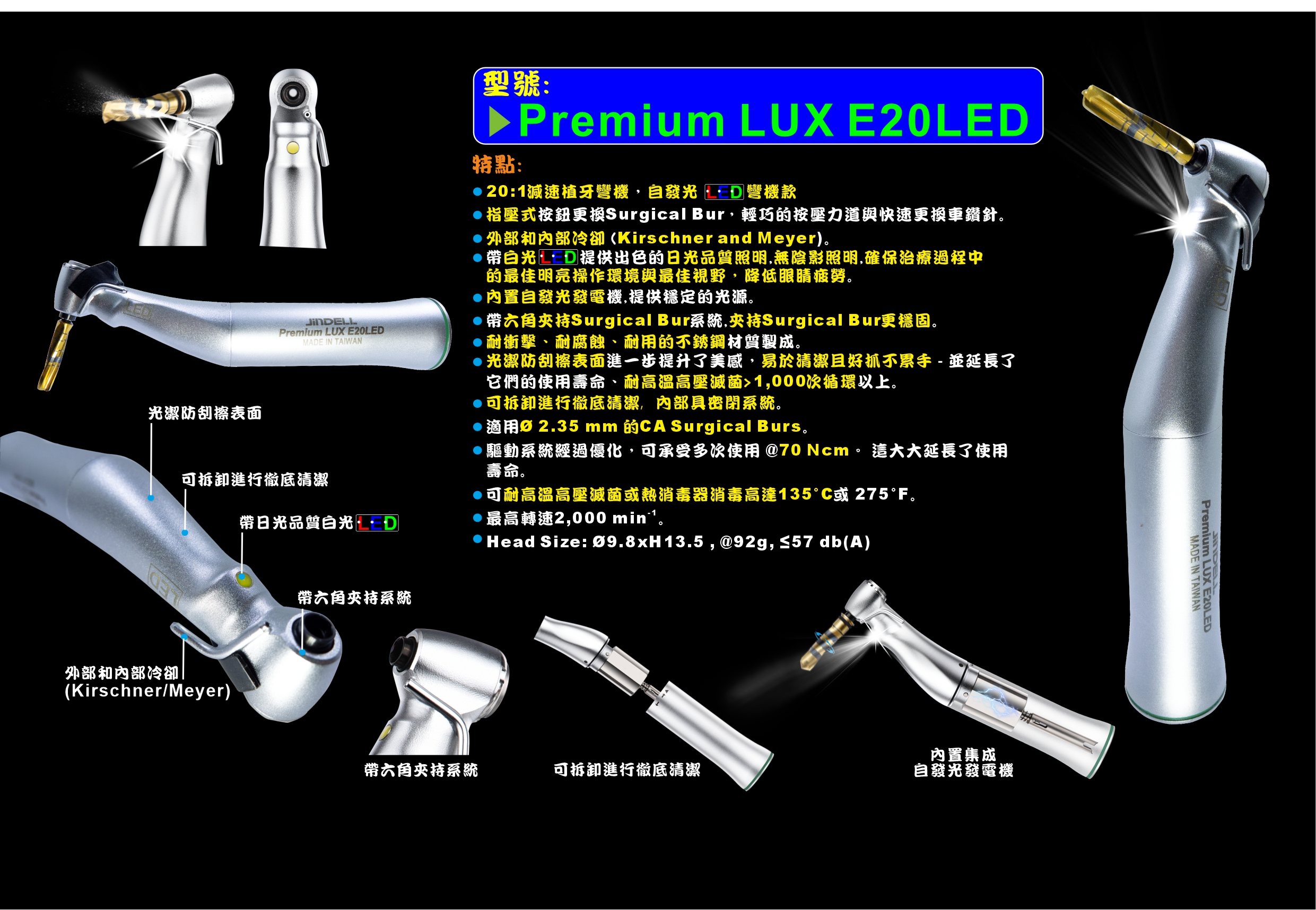 Premium LUX E20LED-中文