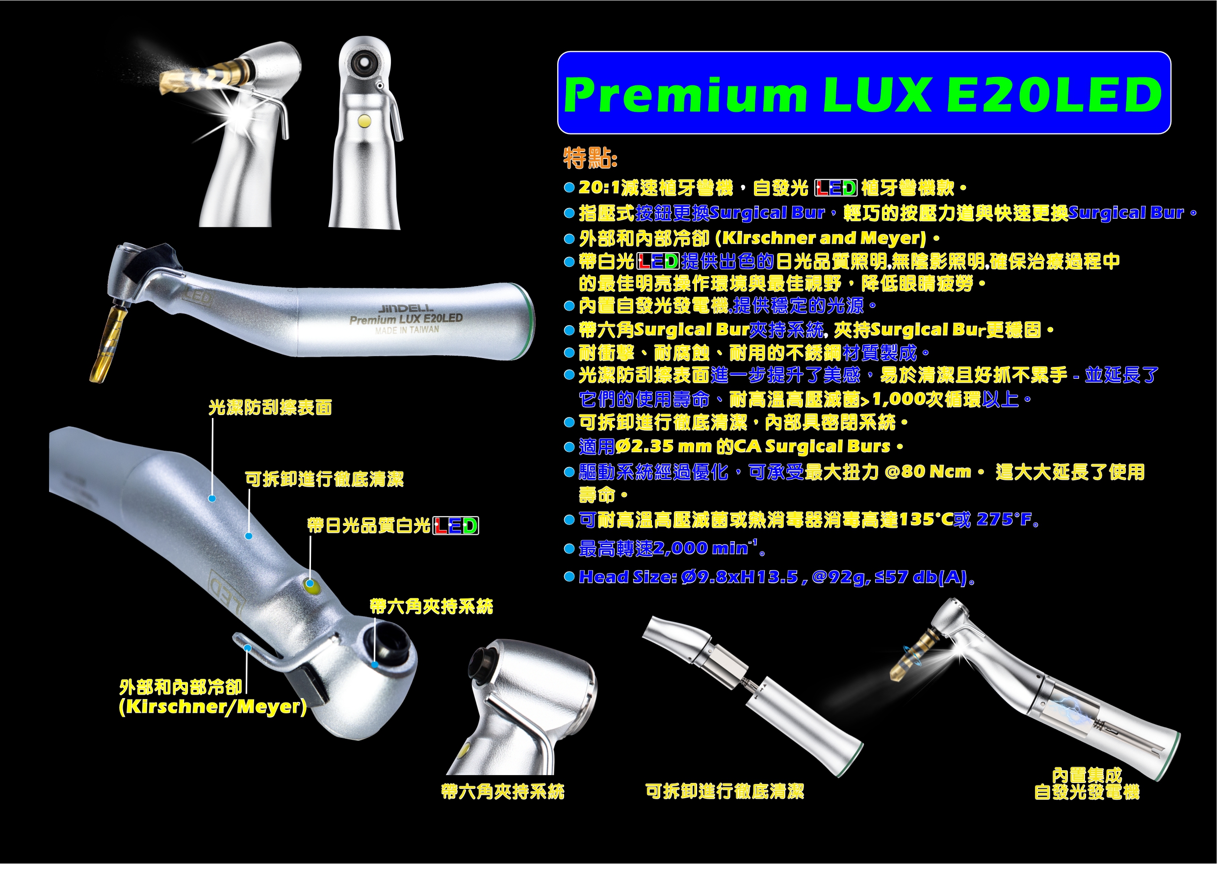 Premium LUX E20LED-中文