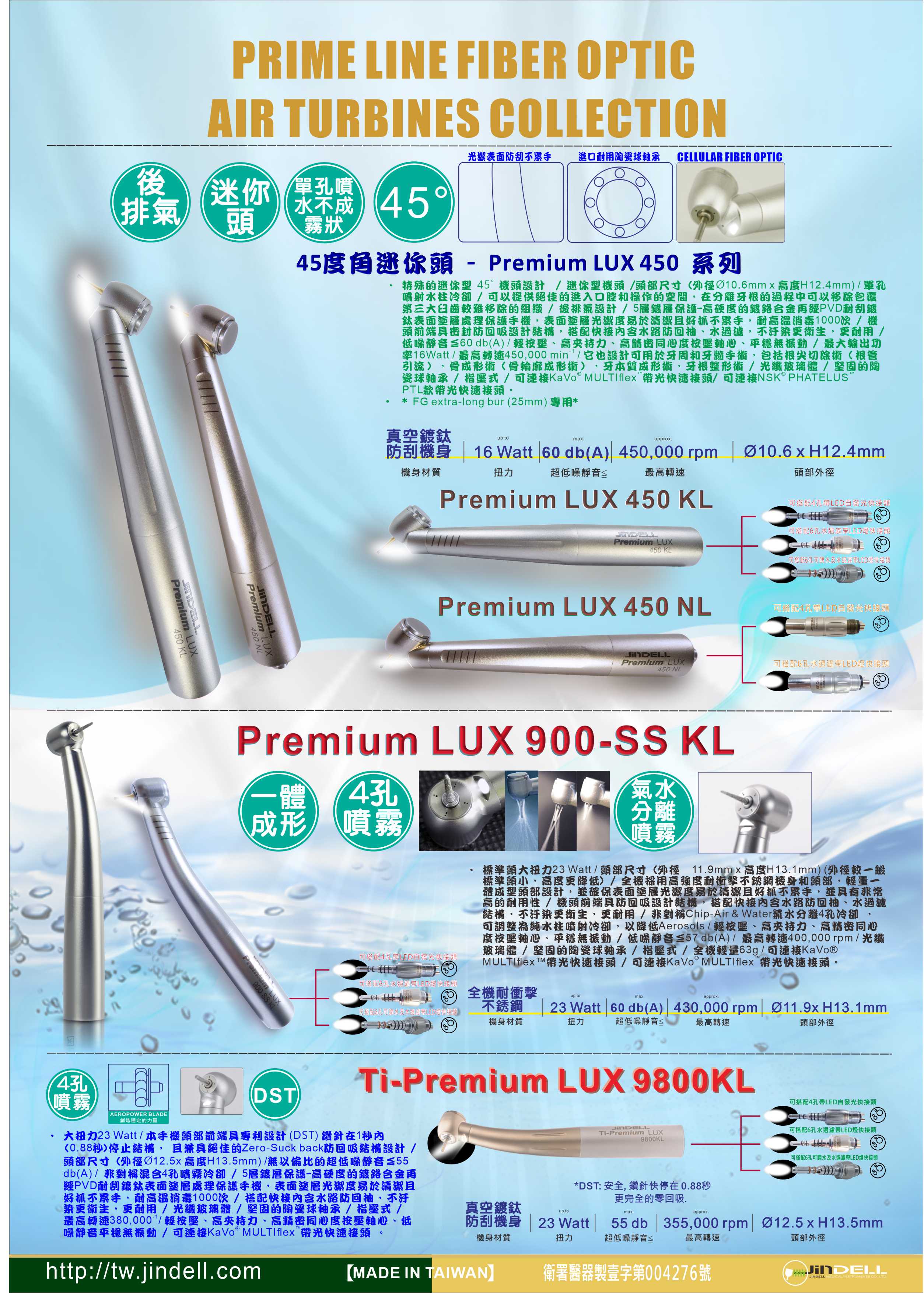 Premium LUX 450系列 / Premium LUX 900SS KL/ Premium LUX 9800 KL光纖高速手機