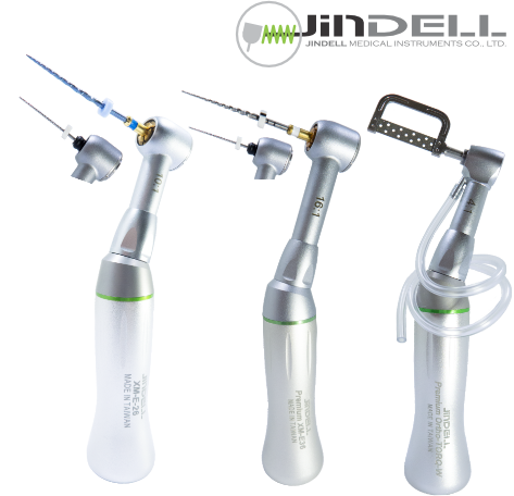 JinDELL Premium XM 10比1 16比1牙科減速往復彎機系列